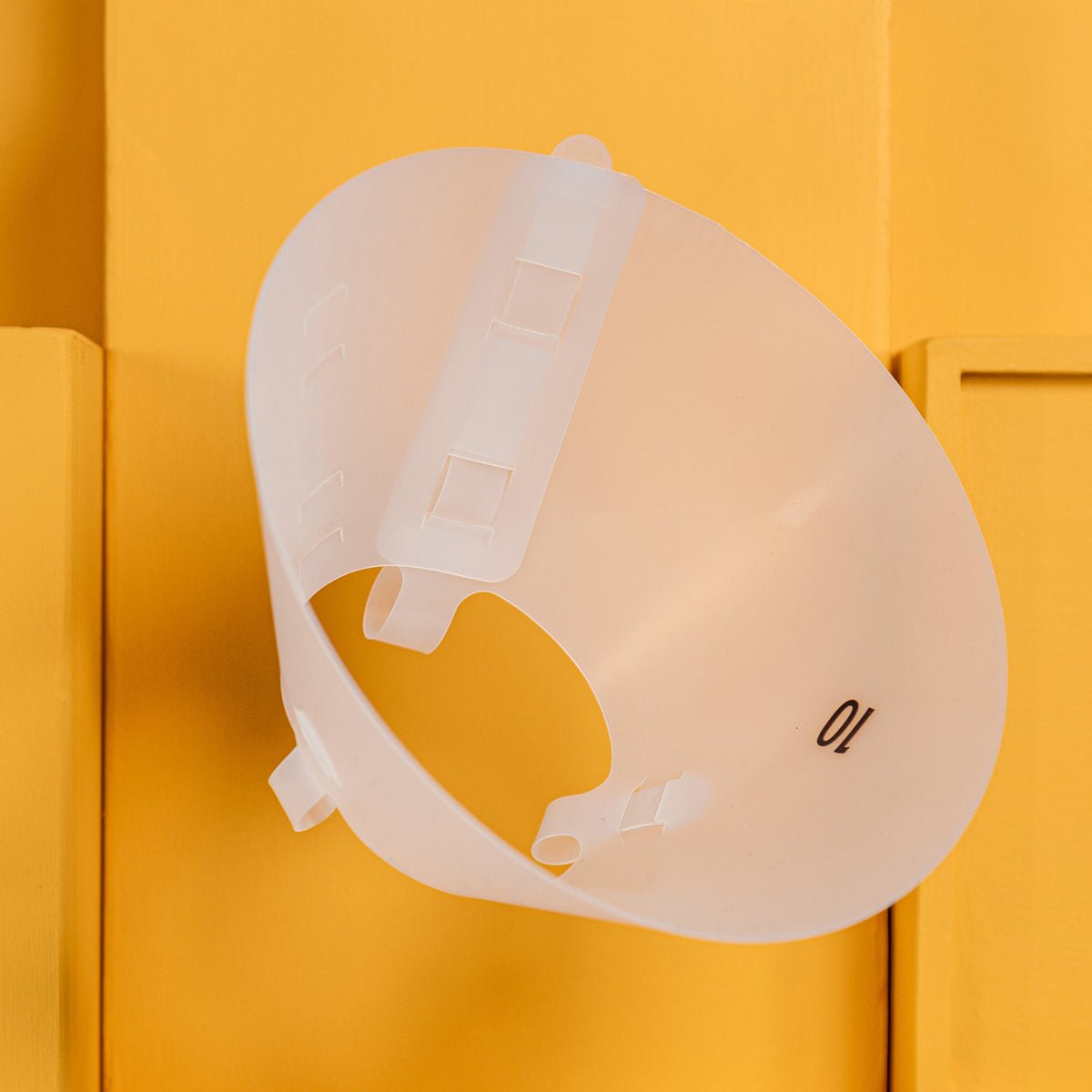 betsy collar from kvp on yellow background