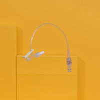 Needle-Free Male Adapter and T-Connector, Length 7