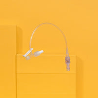 Needle-Free Male Adapter and T-Connector, Length 7