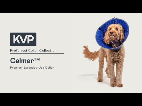 Veterinarian Preferred Calmer E Collar from KVP KVP International Inc