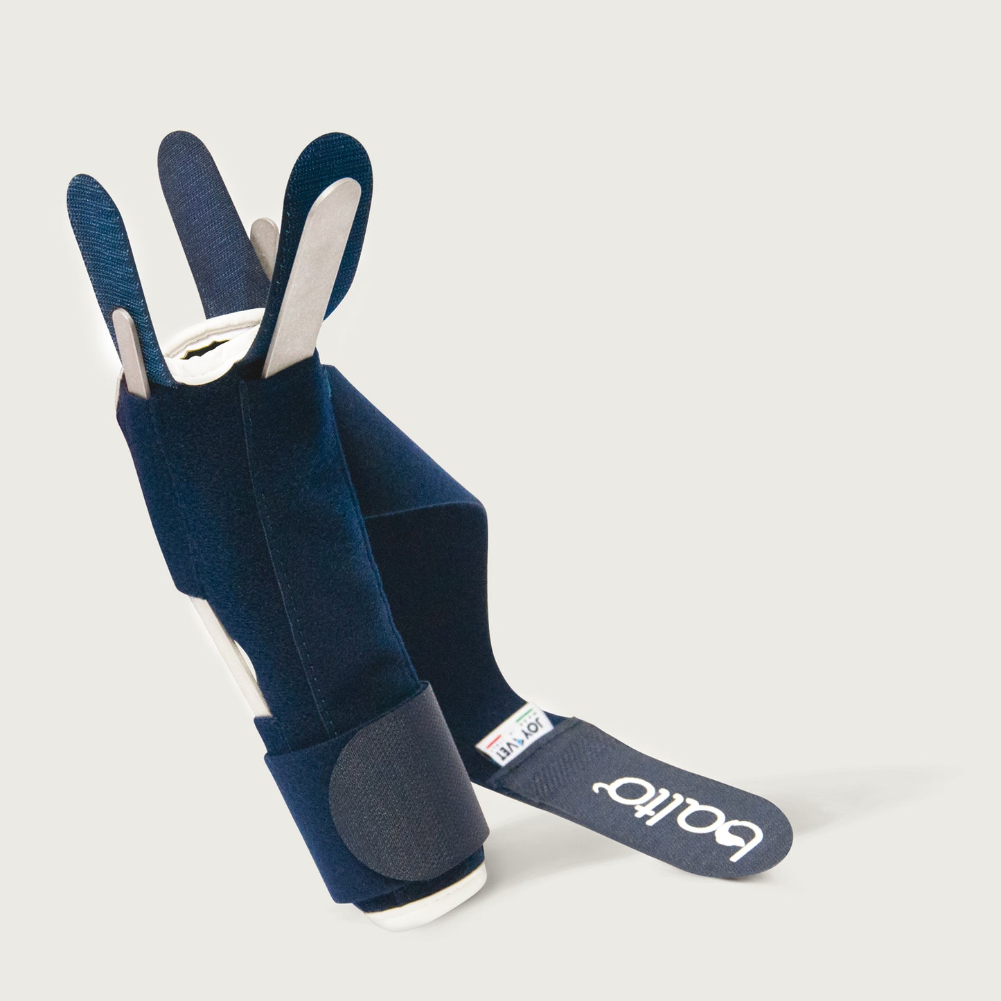 
                  
                    balto hock brace with steel exposed
                  
                