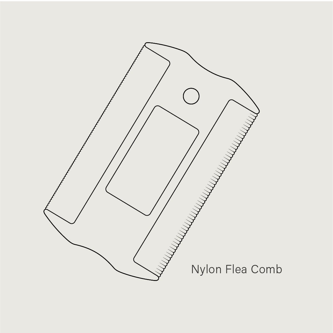 Image showcasing KVP Flea Combs - Two Sided Flea Removal Tool – KVP International, Inc.